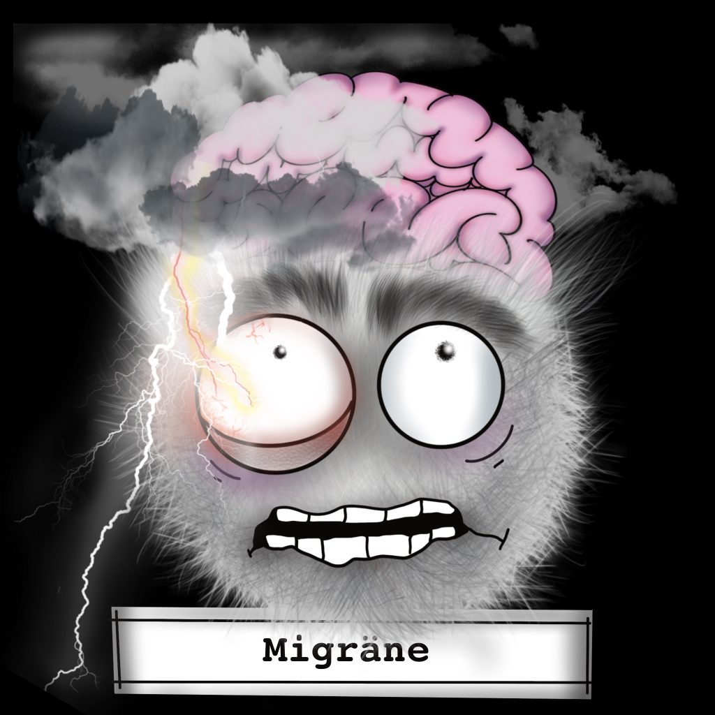Monster mit Migräne